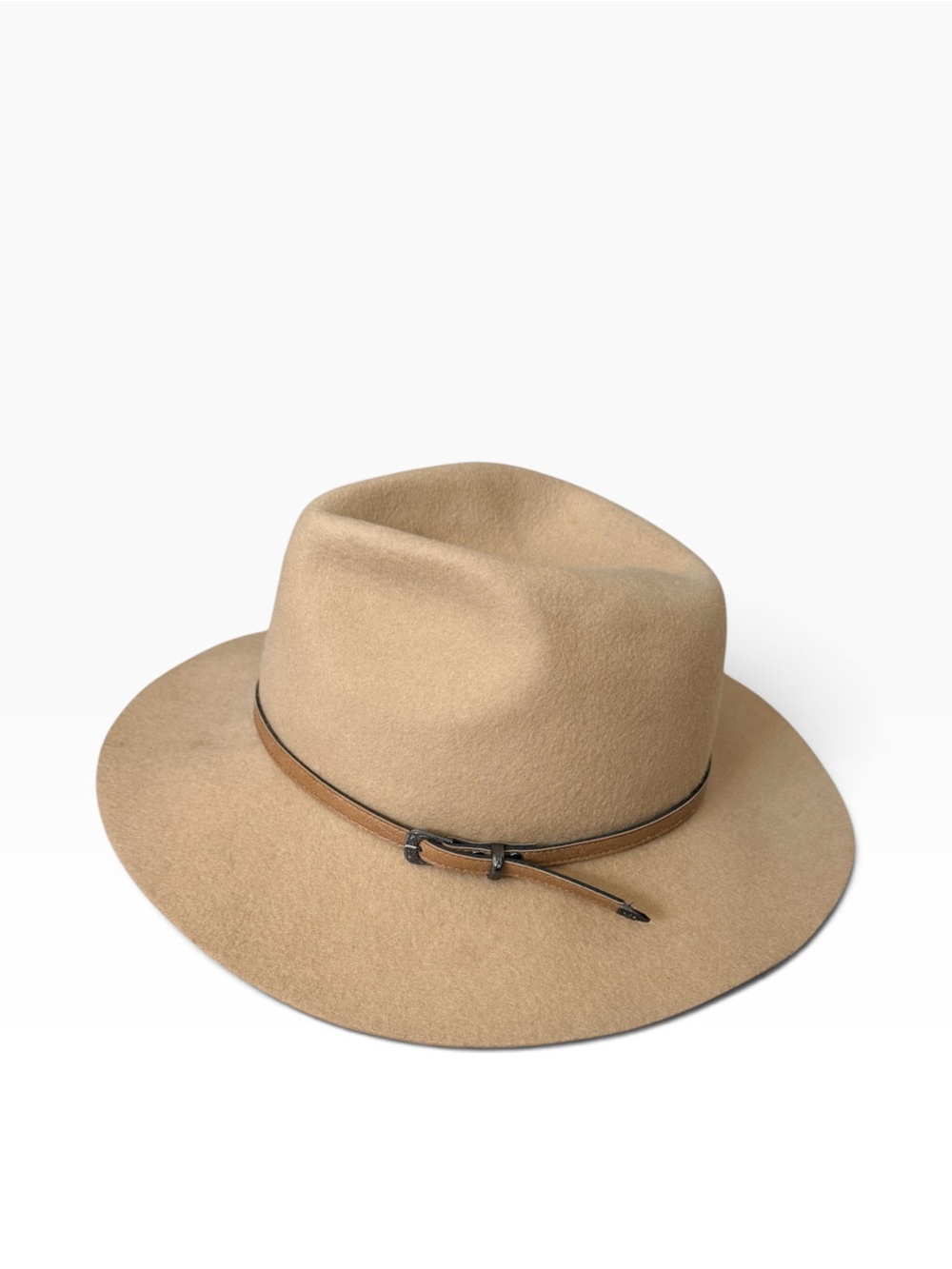 Christys Crown Collection Classic Wool Fedora Hat with Western Band -